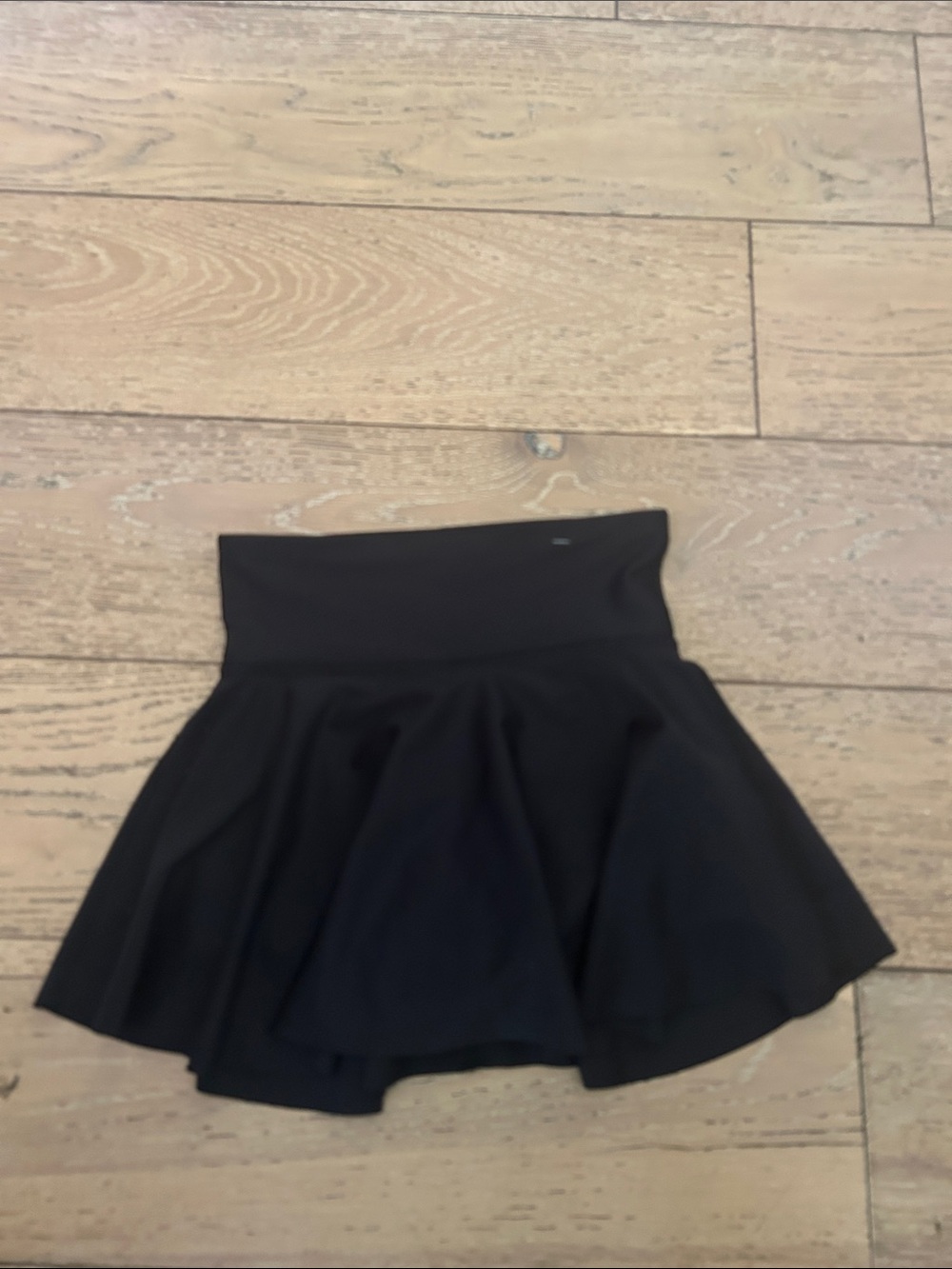 Old Navy Black Circle Skater Skirt